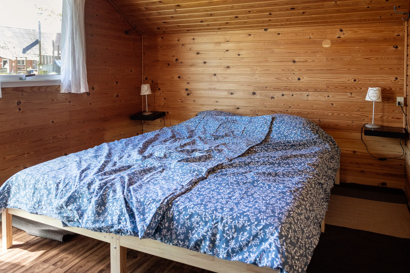 Schlafzimmer in Hütte 8