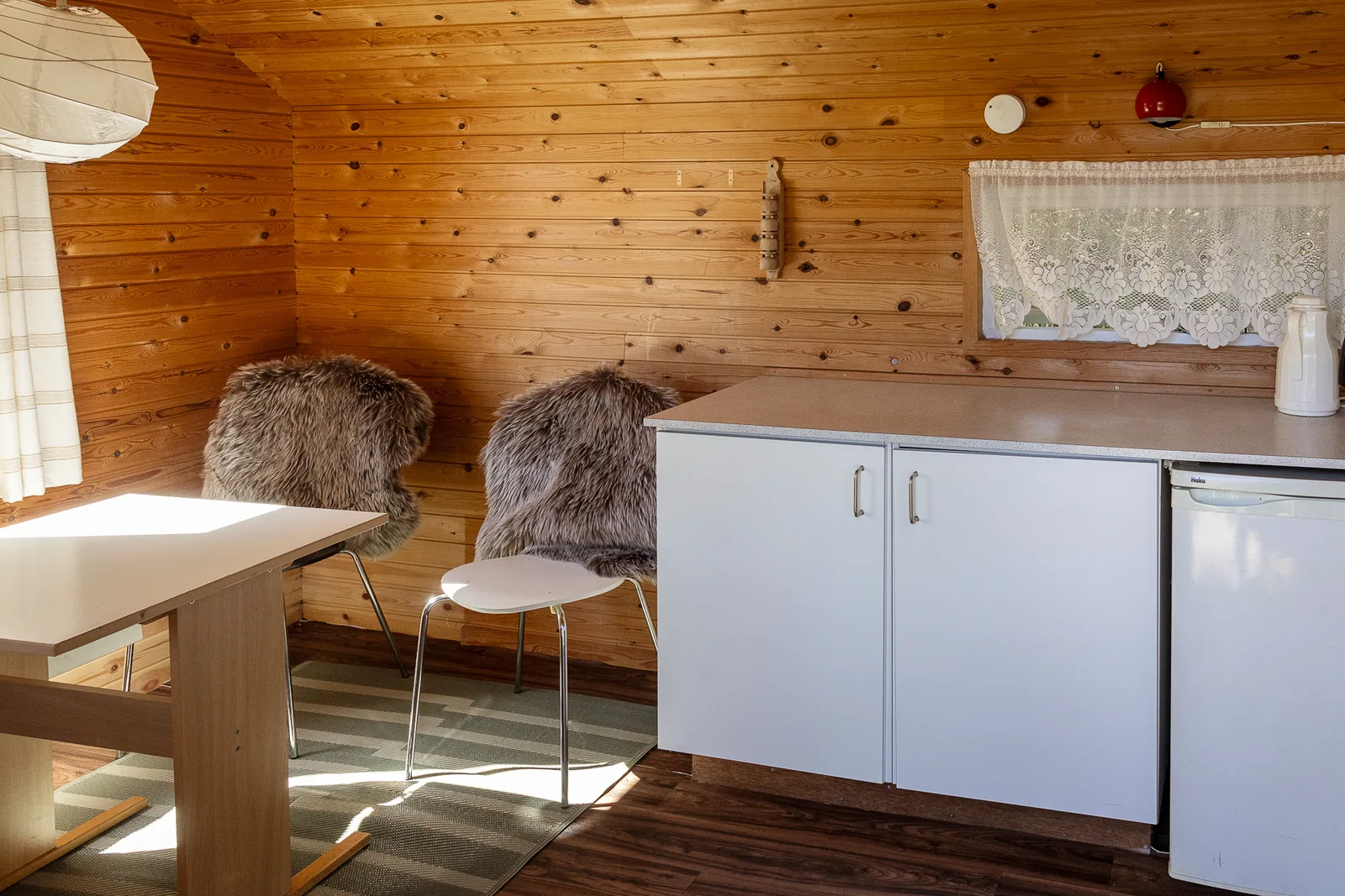 Küche in Hütte 9